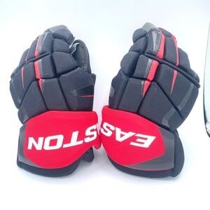 Easton Synergy 40 Hockey Sports Gloves Senior Size 14" Red Black (2 Months Old)